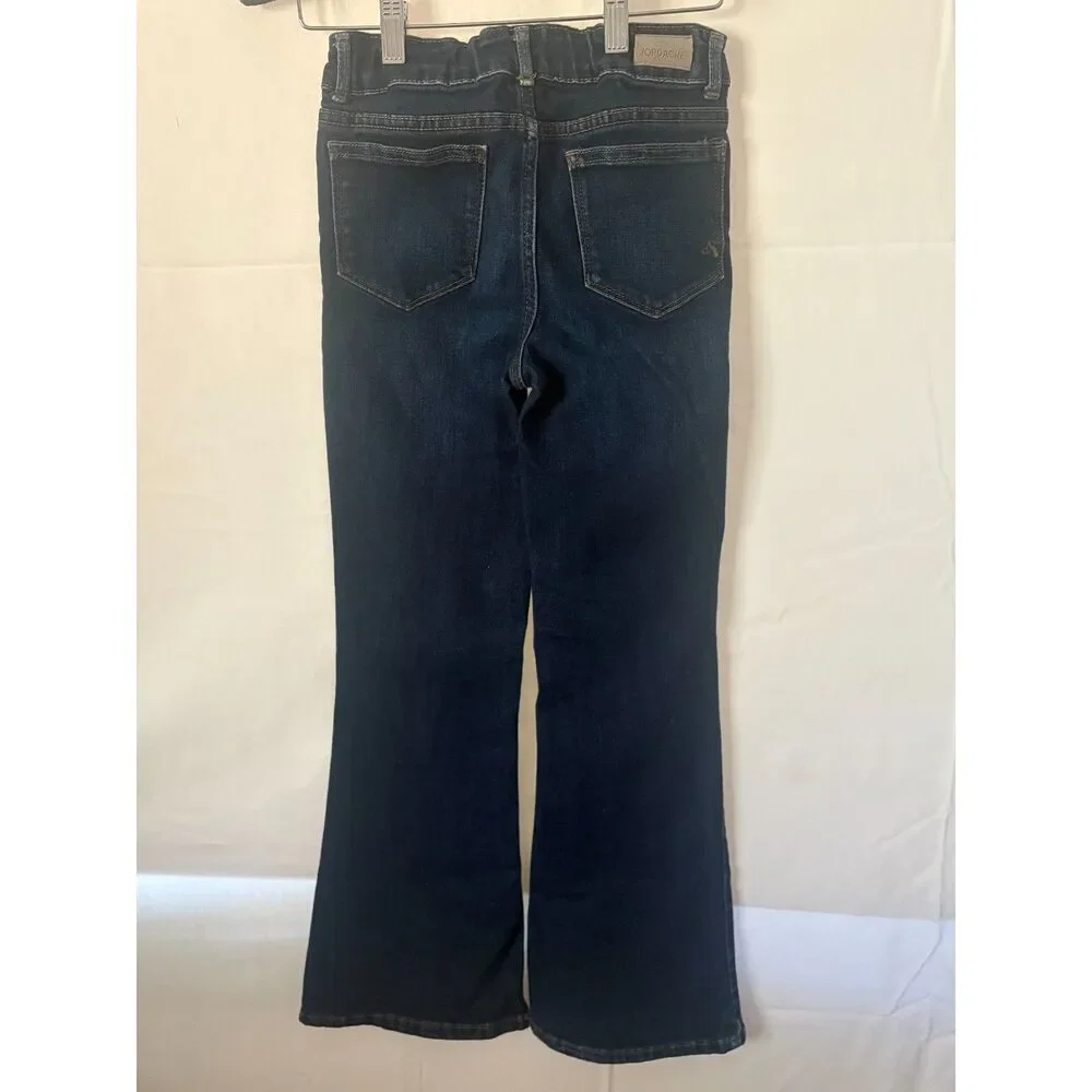 Jordache Flare Jeans Size 10 Dark Enzyme